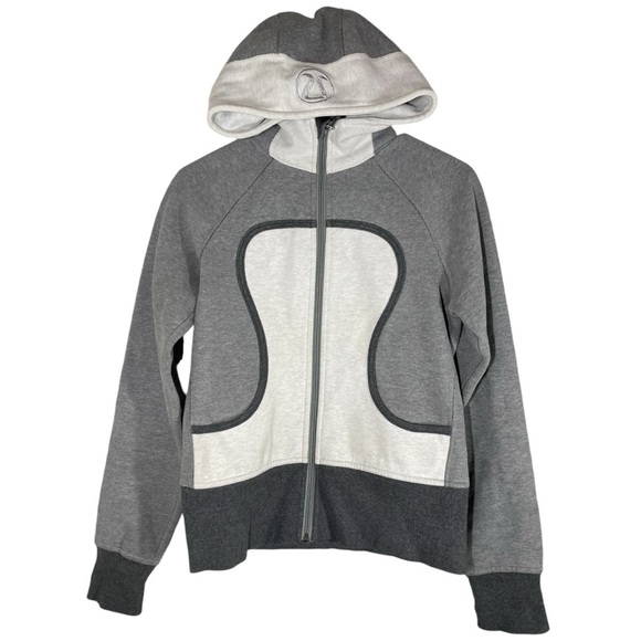 lululemon athletica Jackets & Blazers - Lululemon Scuba Full Zip Hooded Jacket size 6